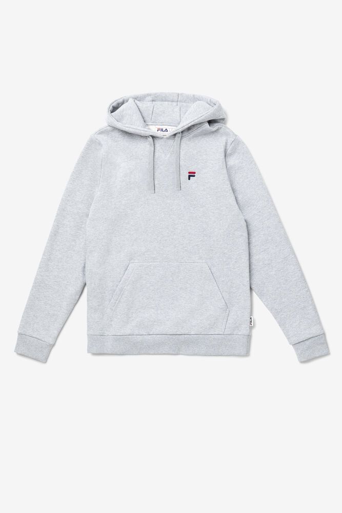 Fila Hoodie Mens Grey Luka - Ireland 30871-KUVL